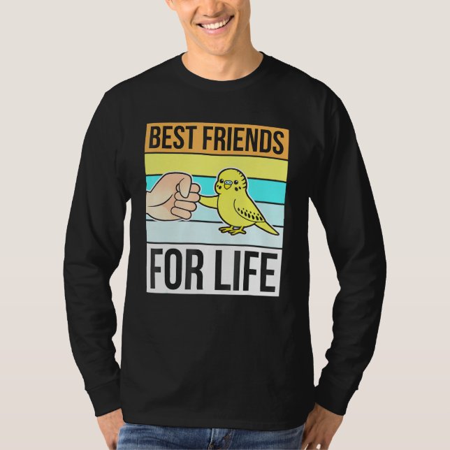 Camiseta Mejor Amigo De Life Parakeet Budgie Bird Budgerig (Anverso)