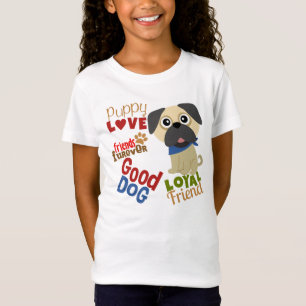 Camiseta Mejor Amigo de Pug Dog