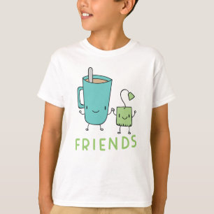 Camiseta Mejor Amigo del Café y del Tea Bag