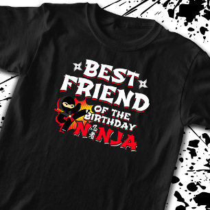Camiseta Mejor Amigo del Fiesta Ninja - Ninja
