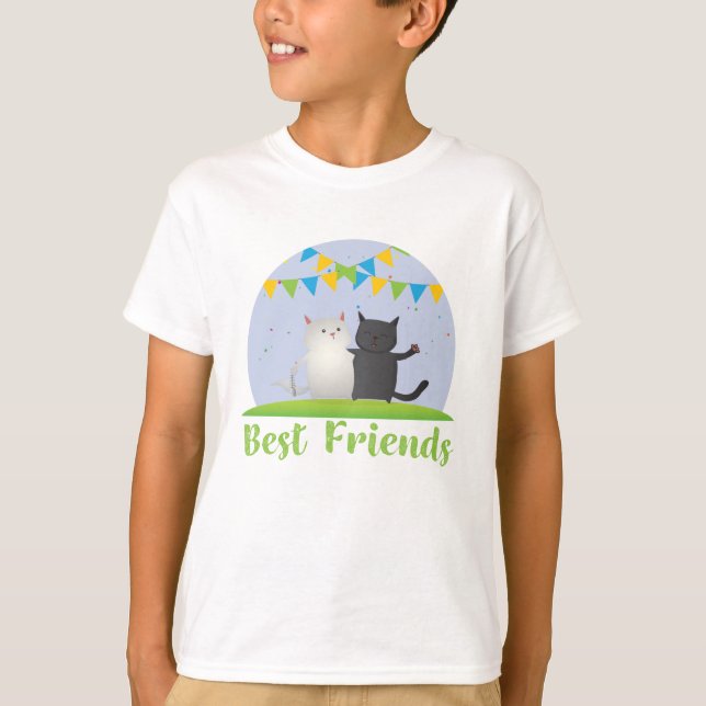 Camiseta Mejor Amigo Del Gato (Anverso)