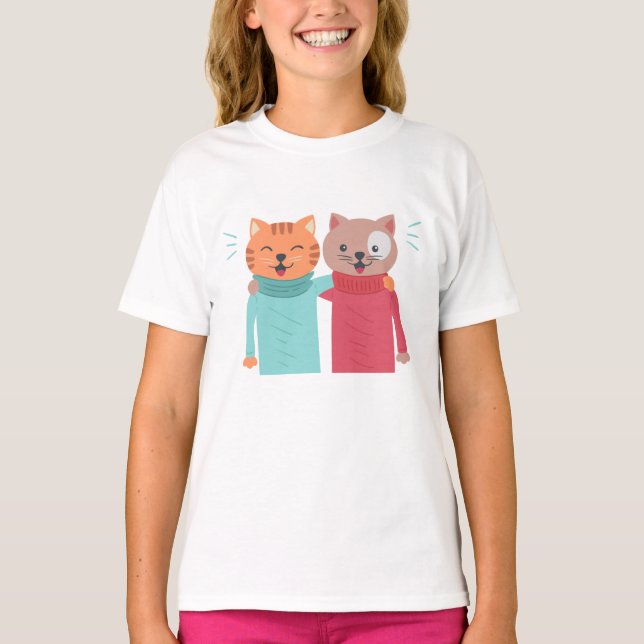 Camiseta Mejor Amigo Del Gato (Anverso)