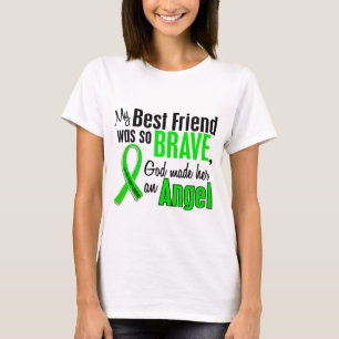 Camiseta Mejor amigo del linfoma de Non-Hodgkins del ángel