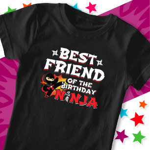 Camiseta Mejor Amigo del Nacimiento Ninja en el estilo de u