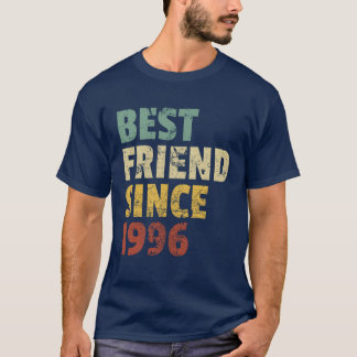 Camiseta Mejor Amigo desde 1996 Divertido lema de cumpleaño