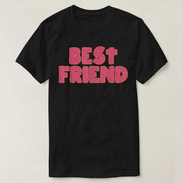 Camiseta Mejor Amigo Donut BFF Doughnut Lover Fiesta (Diseño del anverso)
