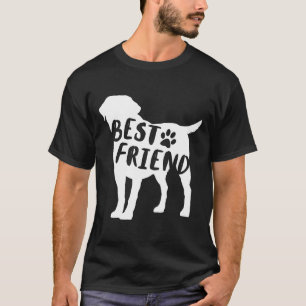 Camiseta Mejor Amigo Labrador Recuperador -Raza de Perro de