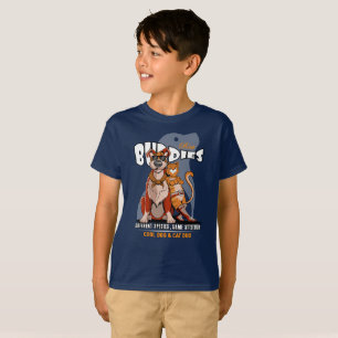 Camiseta Mejor amigo (modo oscuro) Niños
