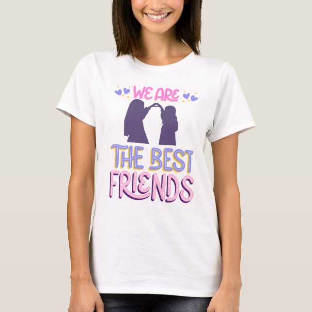 Camiseta mejor amigo para siempre (Anverso)