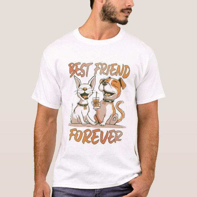 Camiseta Mejor Amigo para Siempre (Anverso)