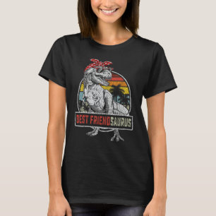 Camiseta Mejor Amigo Saurus Rex Dinosaur Mejor Familia Amig