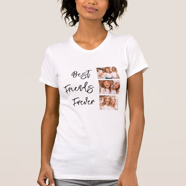 Camiseta Mejor Amigos Collage T-Shirt (Anverso)