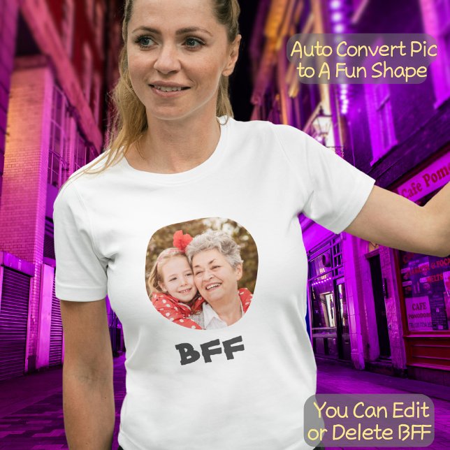 Camiseta Mejor Amigos de BFF Personalizado único para siemp (Subido por el creador)