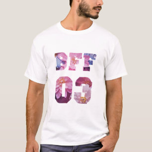 Camiseta Mejor amigos de Flor para 3 - BFF 03
