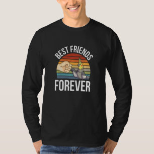 Camiseta Mejor Amigos Mascota para siempre Bird Cockatiel