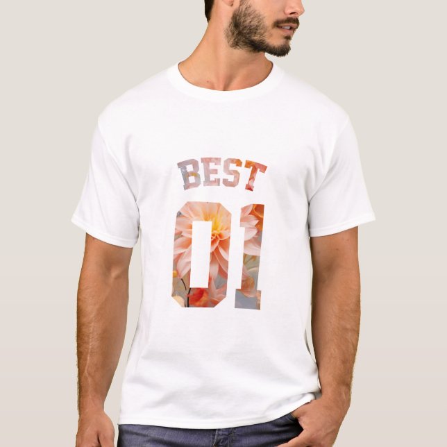 Camiseta Mejor Amigos para 3 - mejor 01 (Anverso)