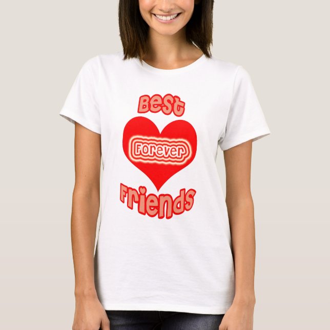 Camiseta Mejor Amigos para Siempre (Anverso)