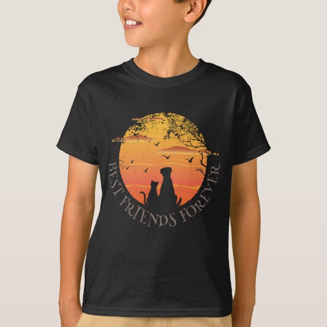 Camiseta Mejor Amigos para siempre (Anverso)