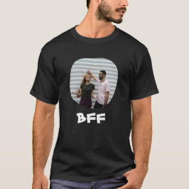 Camiseta Mejor Amigos para siempre BFF subir su foto cuadra