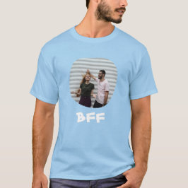 Camiseta Mejor Amigos para siempre BFF subir su foto cuadra