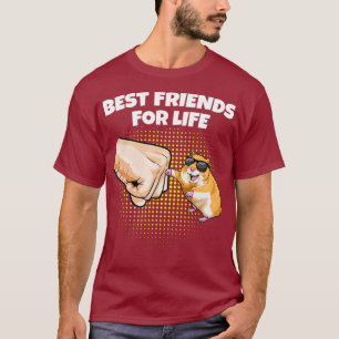 Camiseta Mejor Amigos Por La Vida Hamster Mascota De Fistbu