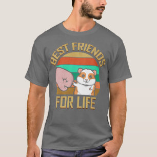 Camiseta Mejor Amigos por Vida Divertido Cerdo de Guinea