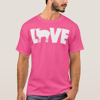 Camiseta Mejor Amor Oveja Mujeres Divertidas Ovejas Amor