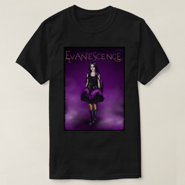 Camiseta Mejor Amy Cita Música Inmortal Banda Gótica Rock (Diseño del anverso)