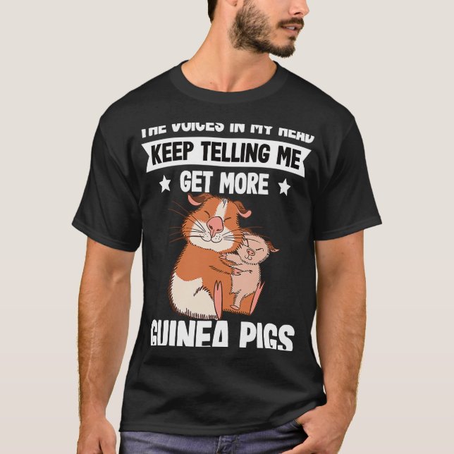 Camiseta Mejor animal de conejillos de indias de patata de  (Anverso)