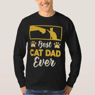 Camiseta Mejor animal de la familia del padre del gato algu