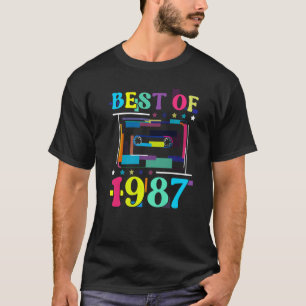 Camiseta Mejor Año De Nacimiento Retro Cassette Ta
