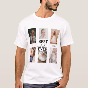 Camiseta Mejor año e imágenes del Personalizable de papá