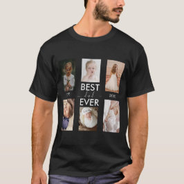 Camiseta Mejor año e imágenes del Personalizable de papá