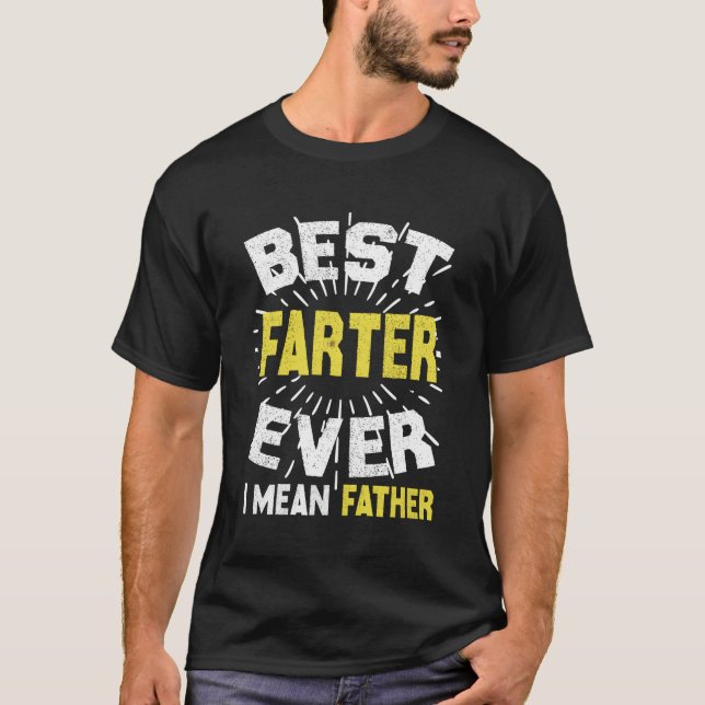 Camiseta Mejor Antes De Decir Día Del Padre Diciendo (Anverso)