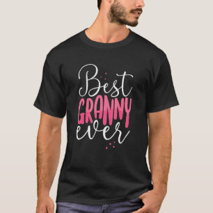 Camiseta Mejor apodo de abuela gráfica alguna vez mujer