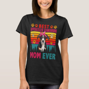 Camiseta Mejor Appenzeller Sennenhund Mom Ever Dog H
