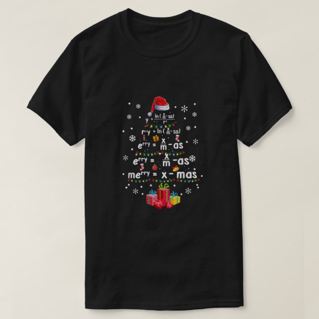 Camiseta Mejor Árbol de Navidad de Maestros de Ciencias de  (Diseño del anverso)