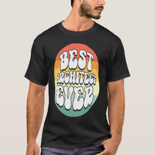 Camiseta Mejor Arquitecto Constructor De Ever Awesome Cute 