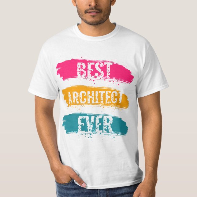Camiseta Mejor Arquitecto de la Historia (Anverso)