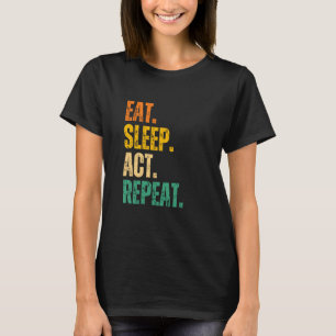 Camiseta Mejor Arte de Actuación para Hombres Mujeres Teatr