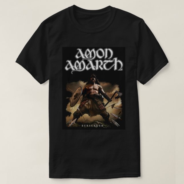 Camiseta Mejor arte de Amon Amarth - Logo (Diseño del anverso)