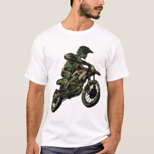 Camiseta Mejor Arte De Bicicleta Sucia Para Hombres Motocic