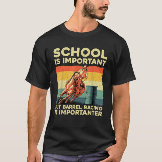 Camiseta Mejor Arte De Carreras De Barril Para Hombres Muje