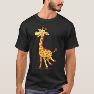 Camiseta Mejor arte de jirafa para hombres y mujeres impres
