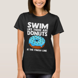 Camiseta Mejor Arte De Natación Para Hombres Mujeres Nadado