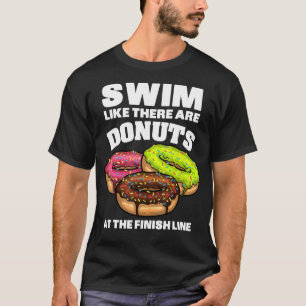 Camiseta Mejor Arte De Natación Para Hombres Mujeres Nadado