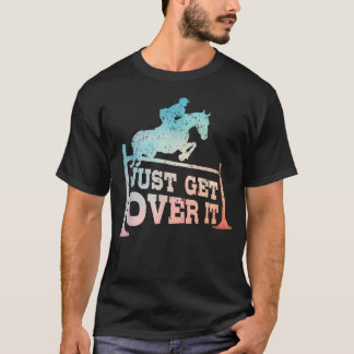 Camiseta Mejor arte de salto de caballo para pony saltador