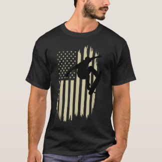 Camiseta Mejor Arte de Skateboarder para Skateboard