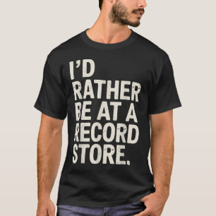 Camiseta Mejor Arte de Vinilo para DJ de Música Disco de Vi