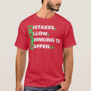 Camiseta Mejor Arte Matemático Para Hombres Mujeres Cálculo